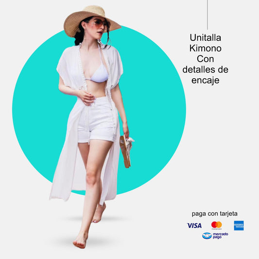 Kimono ideal para playa